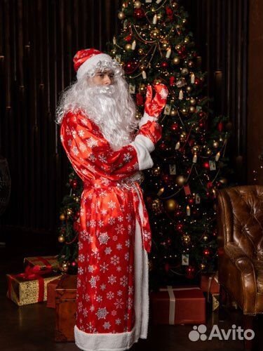 Костюм деда мороза и снегурочки