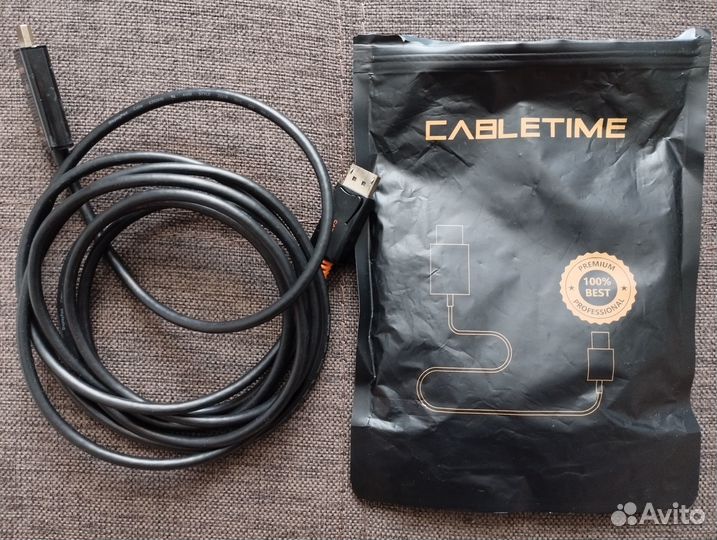 Кабель Cabletime displayport - hdmi 3 метра