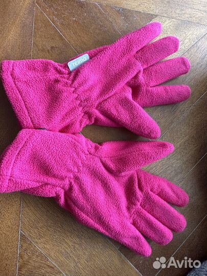 Перчатки флисовые детские reima 3/4