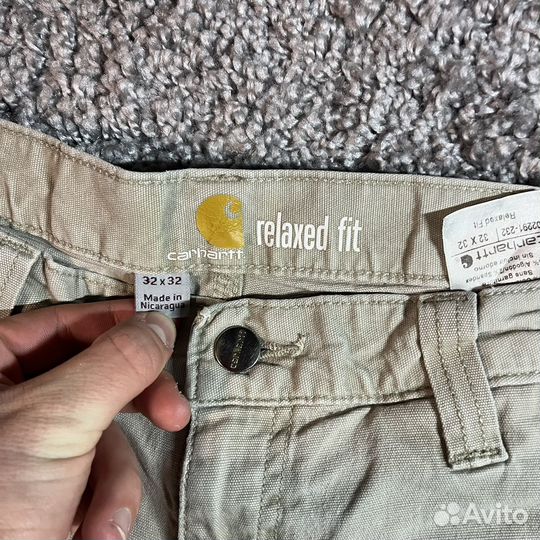 Брюки carhartt loose fit оригинал