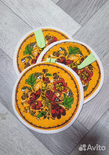 Прихватки текстильные