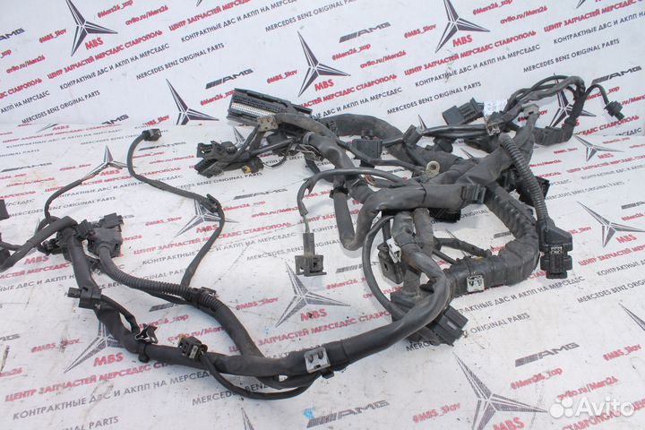 Проводка двигателя M271 Turbo W204 Мерседес