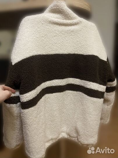 Плюшевая куртка женская