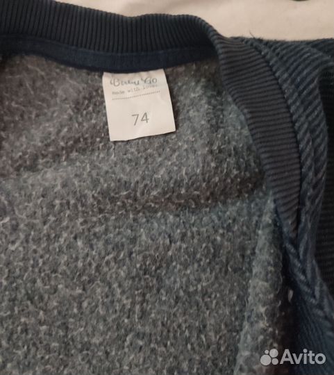 Тёплый комбинезон 74