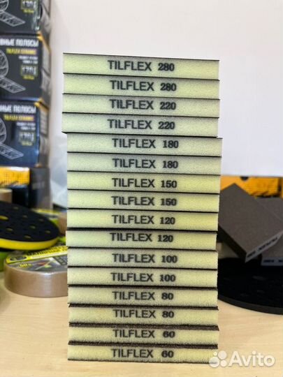 Губка абразивная двухстороння tilflex