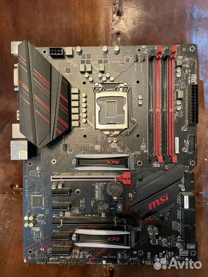 Материнская плата Msi mpg z390 gaming plus