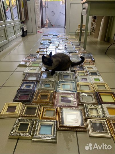 Рамки из остатков багета