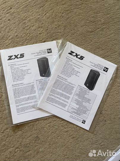 Electro voice zx5 пара made in USA