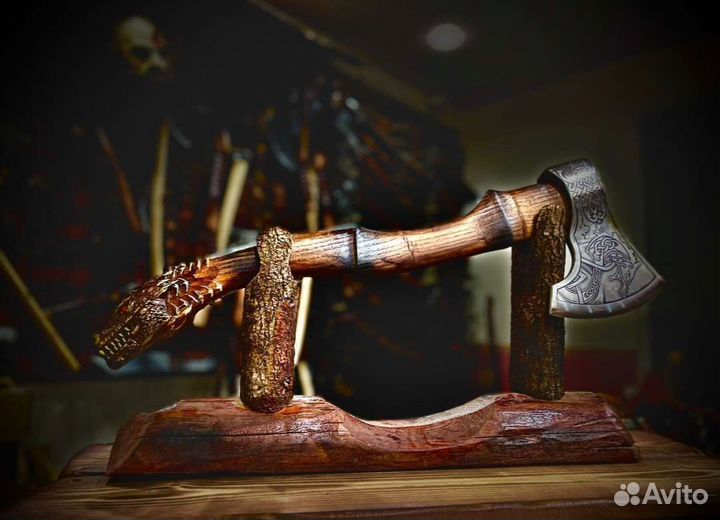 Топор кованый Драконоборец