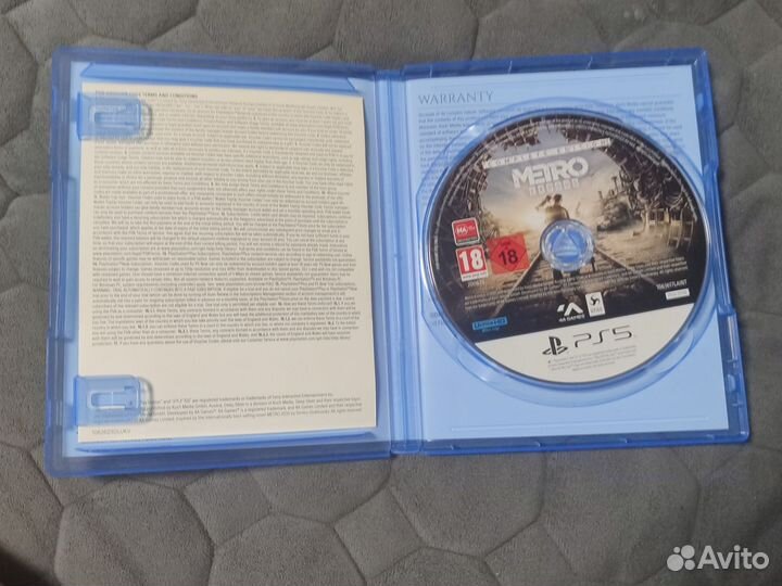 Metro exodus ps5 диск