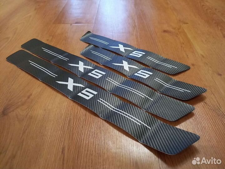 Накладки на пороги BMW X5