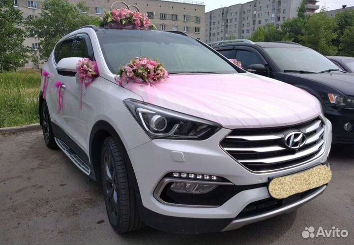 Свадебные украшения на машину (номер 4)