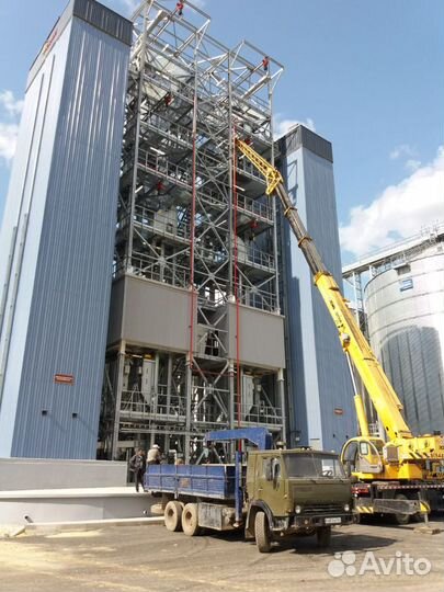 Аренда и услуги автокрана, 50 т, 42.7 м, с гуськом 15 м
