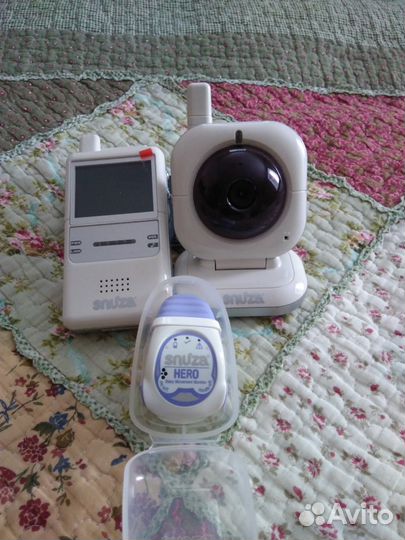 Мобильная видео няня + монитор дыхания Snuza Trio