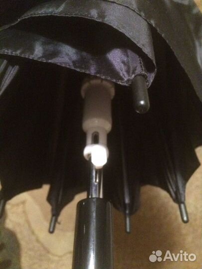 Зонт с логотипом DFM. Трость. Автомат