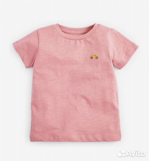 Новые футболки Next с машинками 86