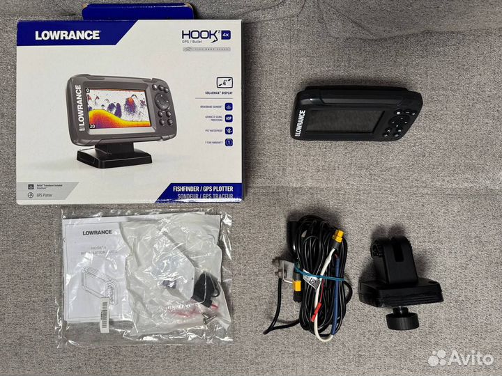Эхолот Lowrance hook2-4x Bullet