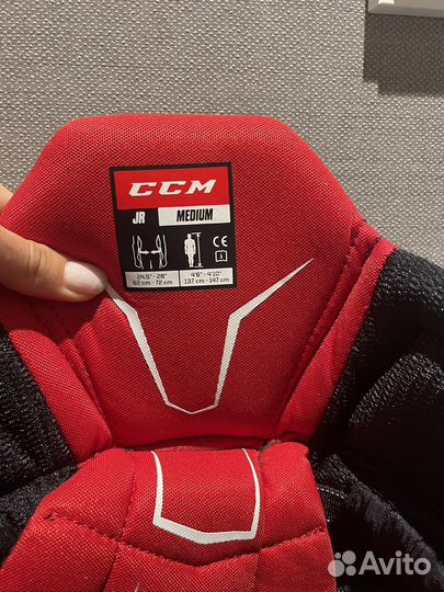 Хоккейные шорты синие ccm