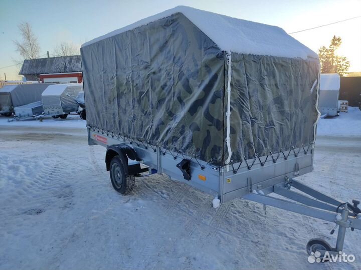 Крутой Прицеп для снегохода