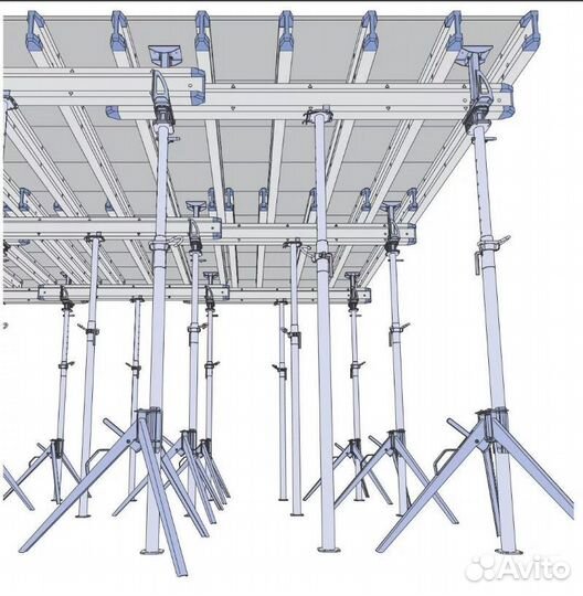 Стойка телескопическая опалубки перекрытий (завод)