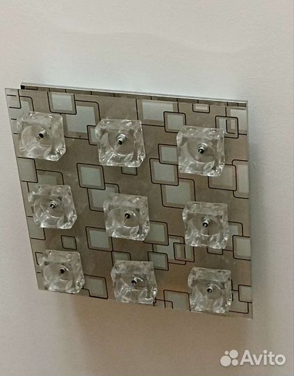 Люстра потолочная светодиодная с пультом