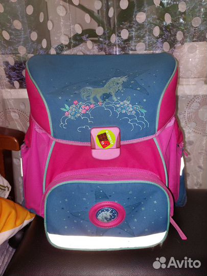 Портфель (рюкзак) Derdiedas с аксессуарами