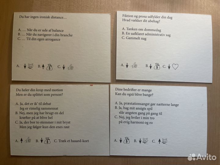 Настольная игра на датском языке