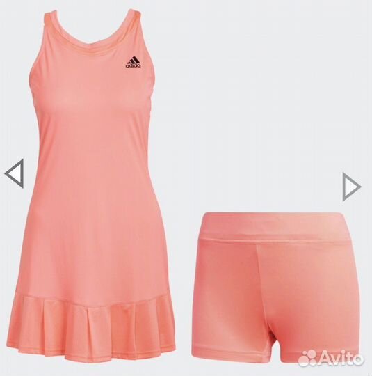 Платье с шортами для тенниса Adidas Club б/у р.S