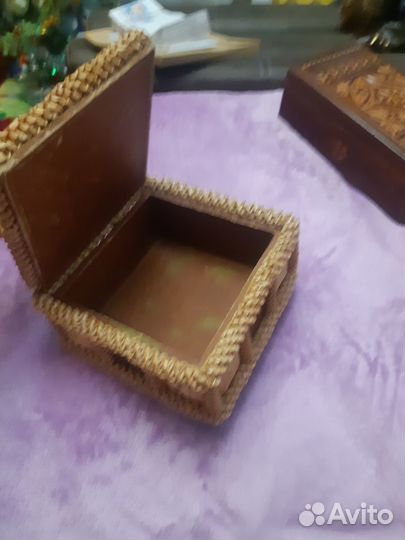 Винтажная шкатулка, коробка СССР