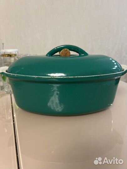 Утятница чугунная эмалированная СССР