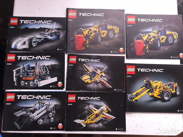 Лего техник росыпью