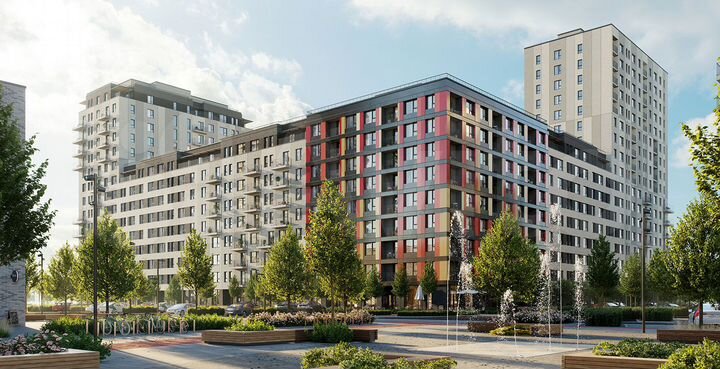 2-к. квартира, 64,5 м², 3/9 эт.