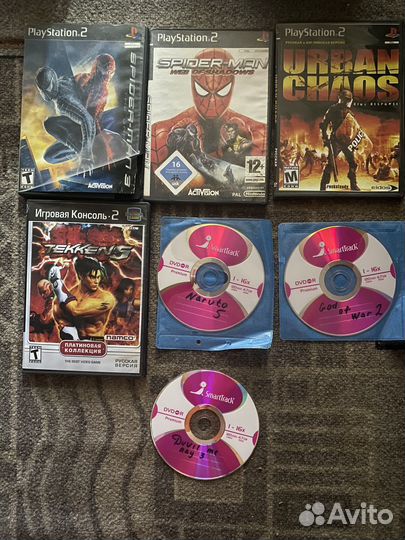 Диски на sony playstation 2