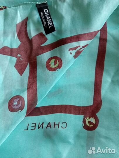 Палантины shanel шелковые