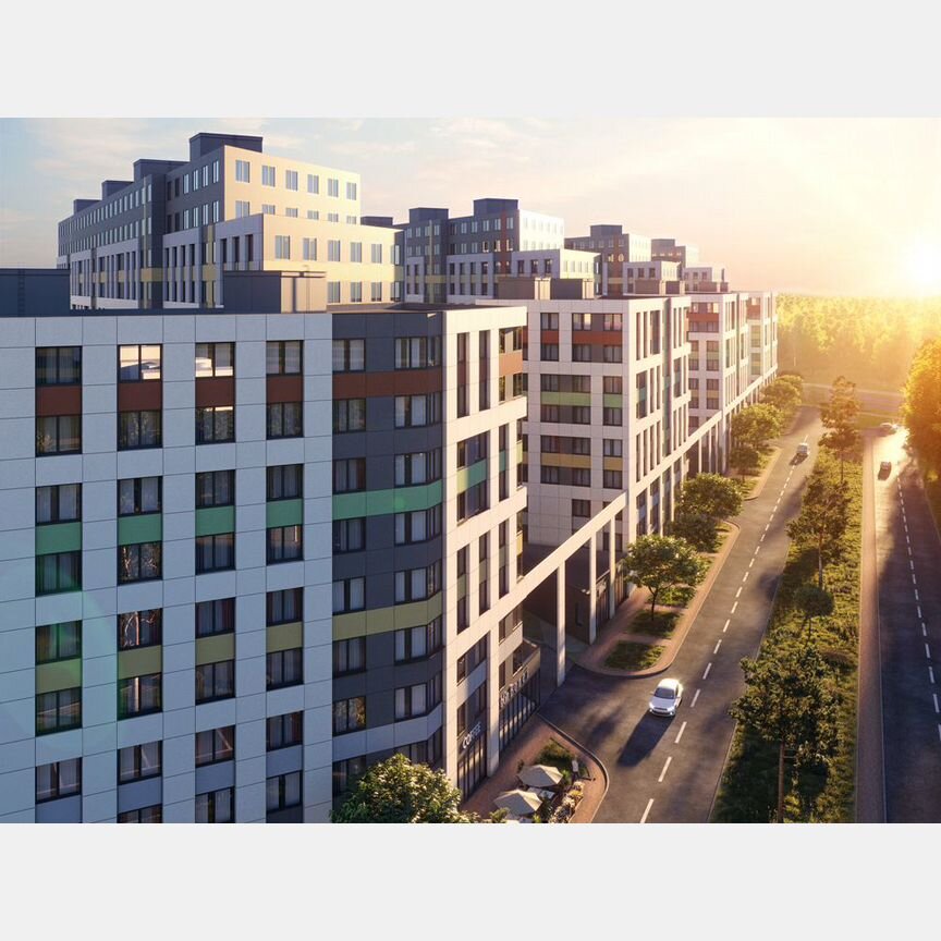 1-к. квартира, 34,7 м², 1/13 эт.