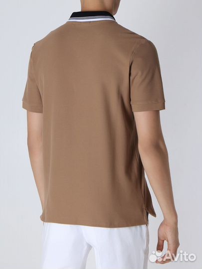 Поло хлопковое boss