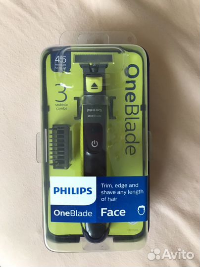 Триммер philips oneblade