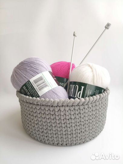 Корзина ручной работы