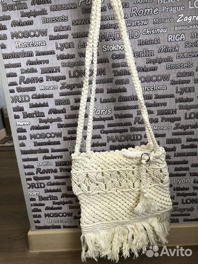 Вязанные сумки ручная работа