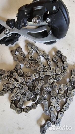 Переключатель и цепь на 8 скоростей