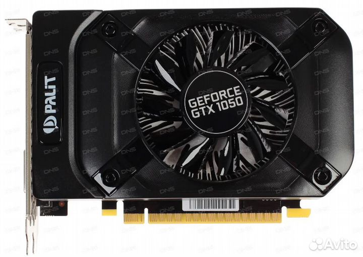 Видеокарта PCI-E Palit GeForce GTX 1050 stormx 204