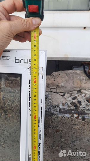 Оконная рама пластиковая