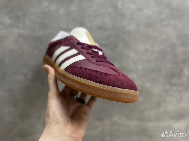 Кеды Adidas Samba OG Vinous