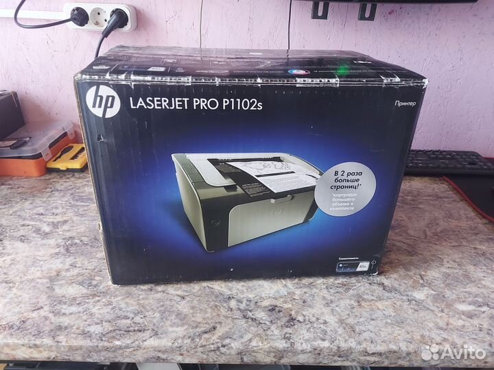 Принтер лазерный HP laserjet P1102S