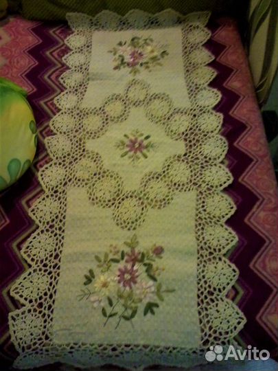 Салфетки, платочки и пасхальная Скатерть