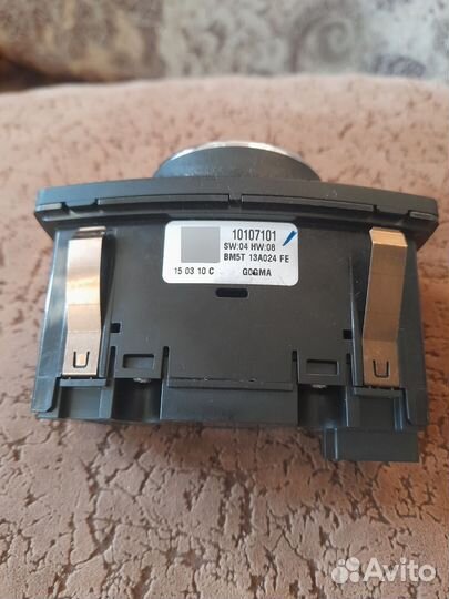 Переключатель света с птф на форд фокус 3