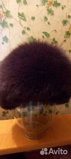 Шапка пуховая