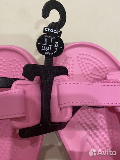 Crocs сандалии для девочки J2 (20 см )