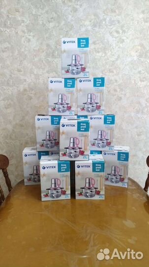 Овощерезка блендер измельчитель vitek электр 2L