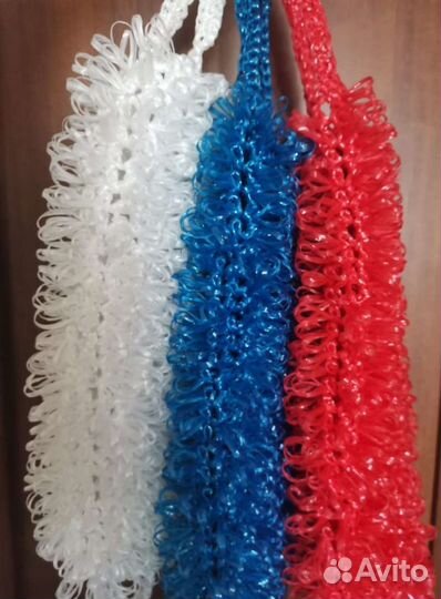 Мочалка ручной работы